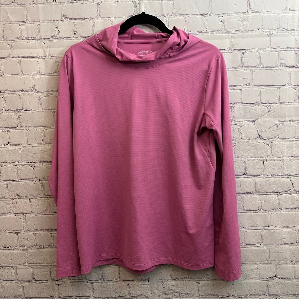 Arc'teryx Taema Hoody Woment's Medium Pink Long Sleeve